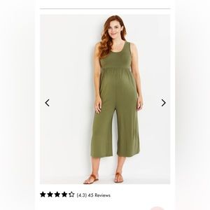 Motherhood Maternity Relaxed Jumpsuit